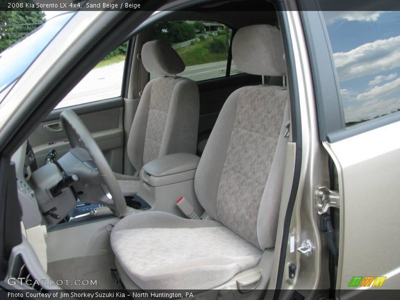 Sand Beige / Beige 2008 Kia Sorento LX 4x4