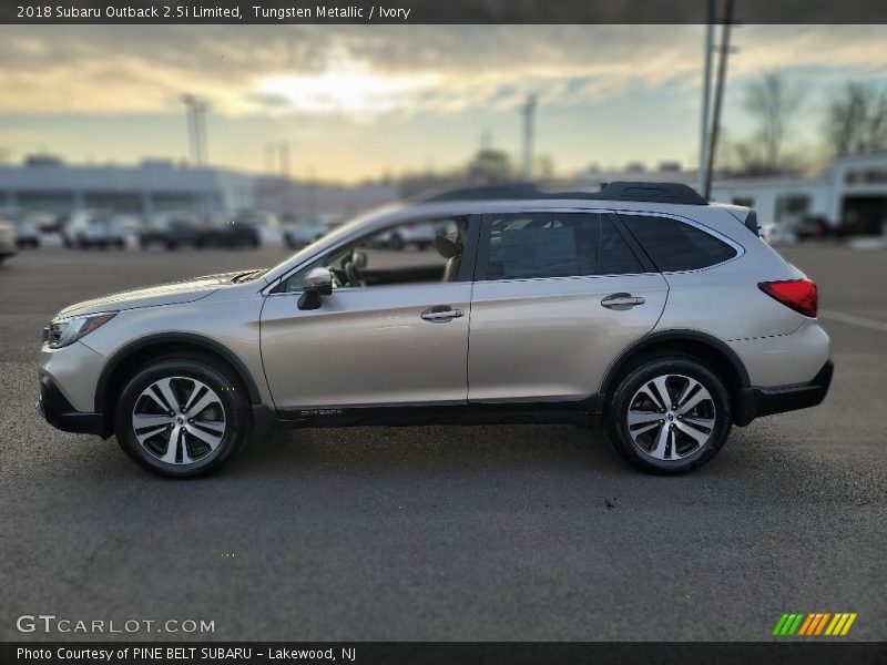 Tungsten Metallic / Ivory 2018 Subaru Outback 2.5i Limited