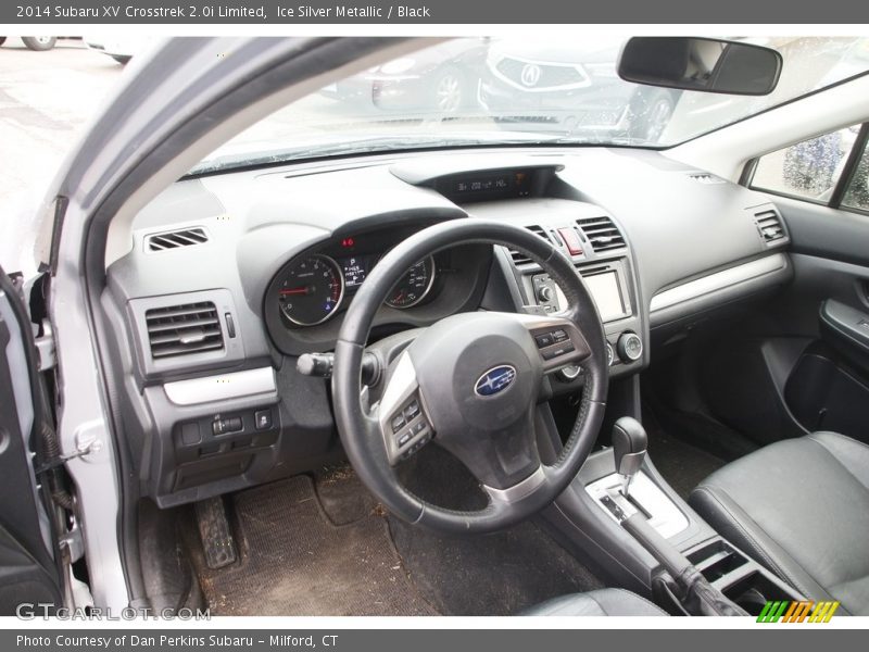 Ice Silver Metallic / Black 2014 Subaru XV Crosstrek 2.0i Limited