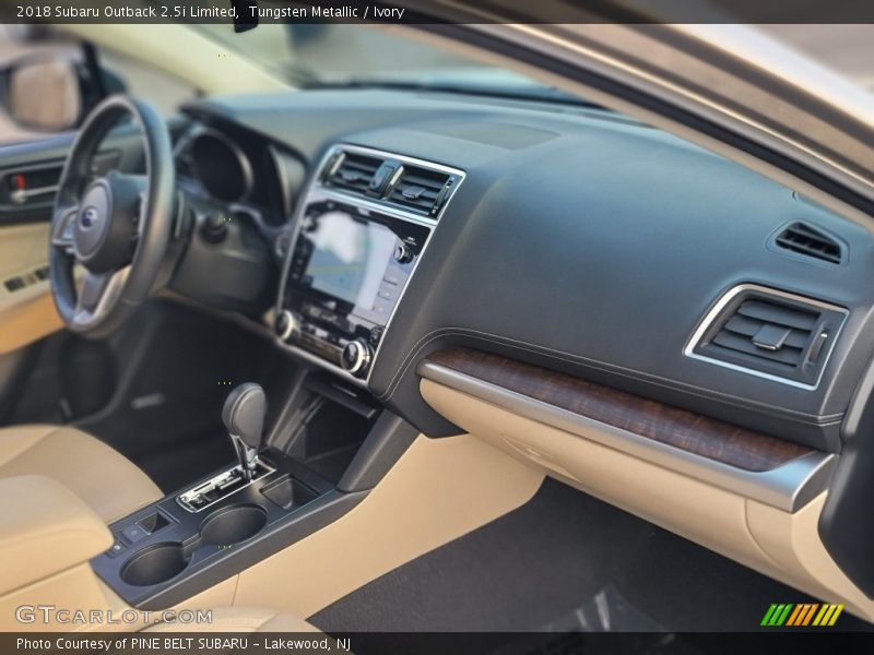 Tungsten Metallic / Ivory 2018 Subaru Outback 2.5i Limited