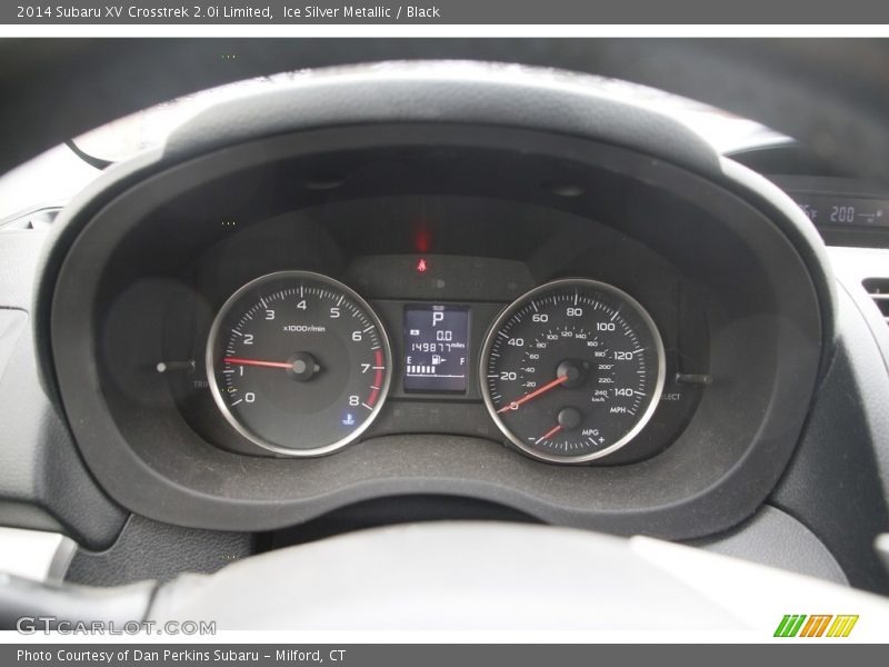 Ice Silver Metallic / Black 2014 Subaru XV Crosstrek 2.0i Limited