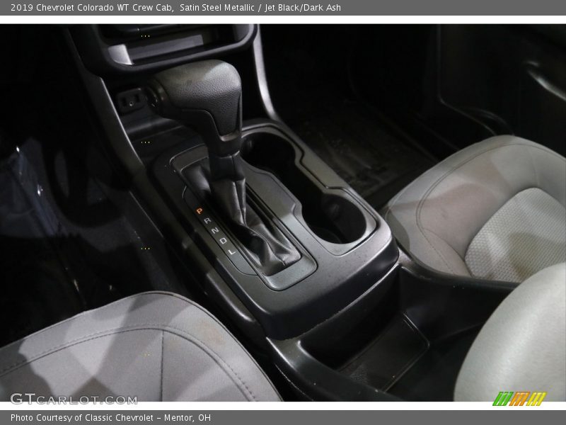 Satin Steel Metallic / Jet Black/Dark Ash 2019 Chevrolet Colorado WT Crew Cab