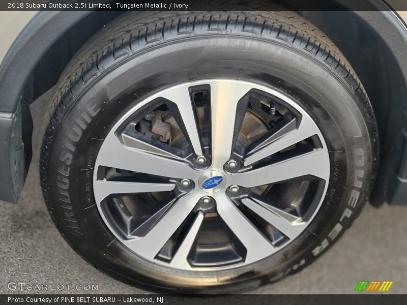 Tungsten Metallic / Ivory 2018 Subaru Outback 2.5i Limited