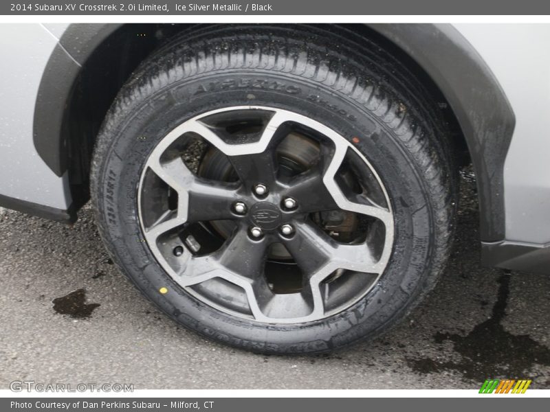 Ice Silver Metallic / Black 2014 Subaru XV Crosstrek 2.0i Limited