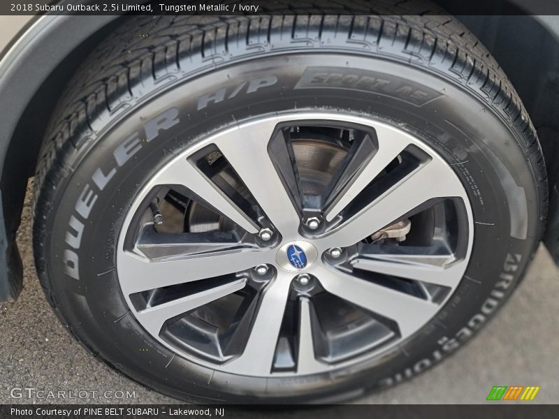Tungsten Metallic / Ivory 2018 Subaru Outback 2.5i Limited
