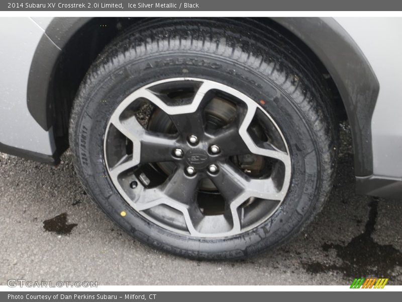 Ice Silver Metallic / Black 2014 Subaru XV Crosstrek 2.0i Limited