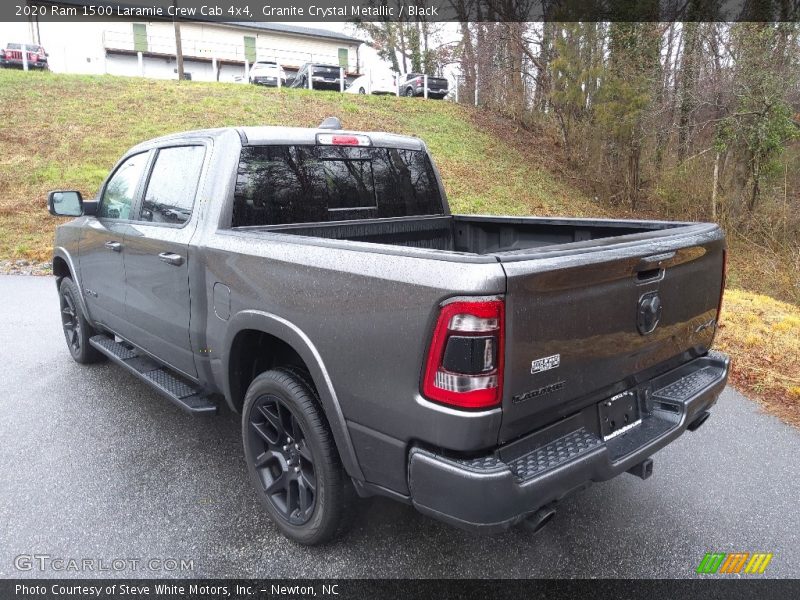 Granite Crystal Metallic / Black 2020 Ram 1500 Laramie Crew Cab 4x4