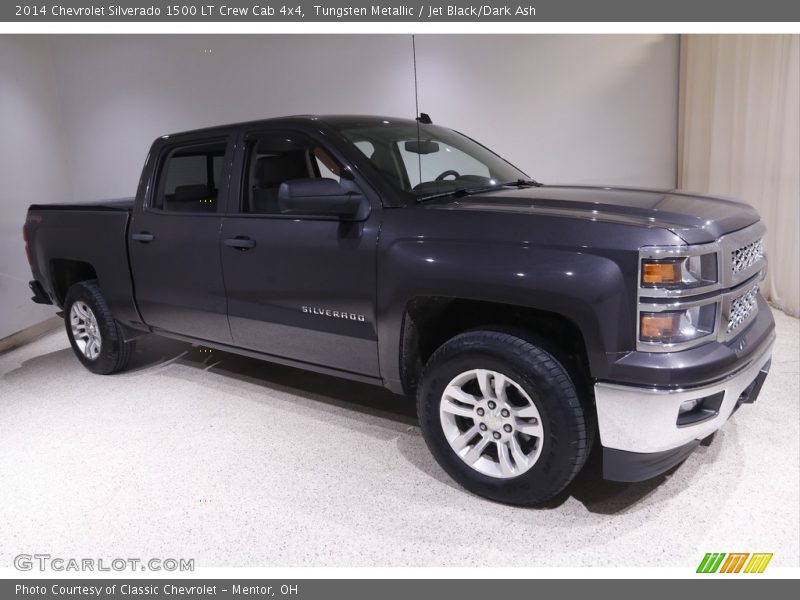 Tungsten Metallic / Jet Black/Dark Ash 2014 Chevrolet Silverado 1500 LT Crew Cab 4x4