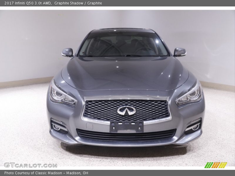 Graphite Shadow / Graphite 2017 Infiniti Q50 3.0t AWD