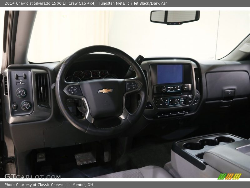 Tungsten Metallic / Jet Black/Dark Ash 2014 Chevrolet Silverado 1500 LT Crew Cab 4x4