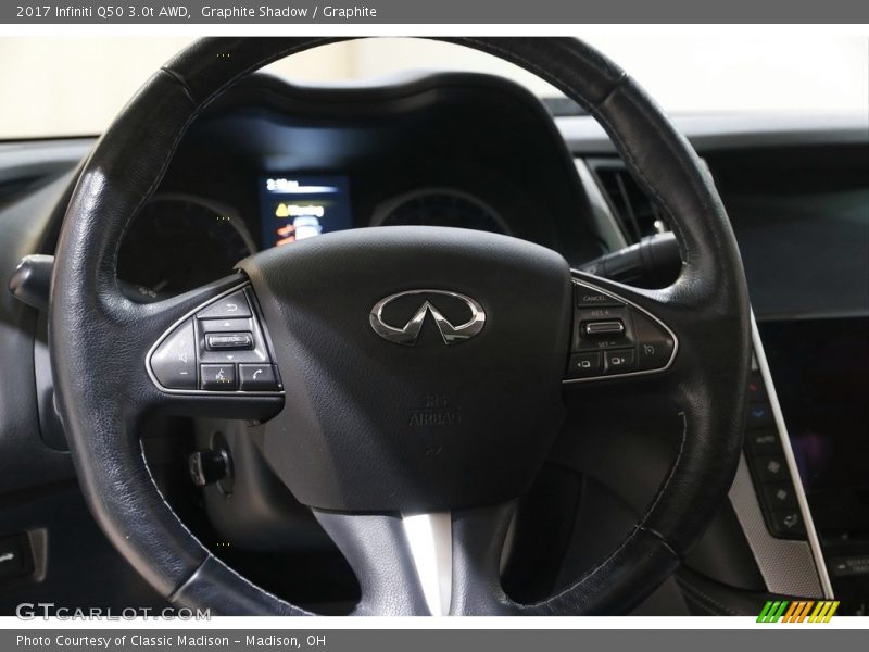 Graphite Shadow / Graphite 2017 Infiniti Q50 3.0t AWD