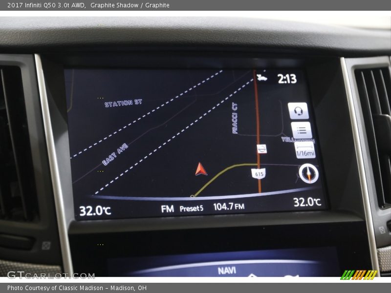 Graphite Shadow / Graphite 2017 Infiniti Q50 3.0t AWD