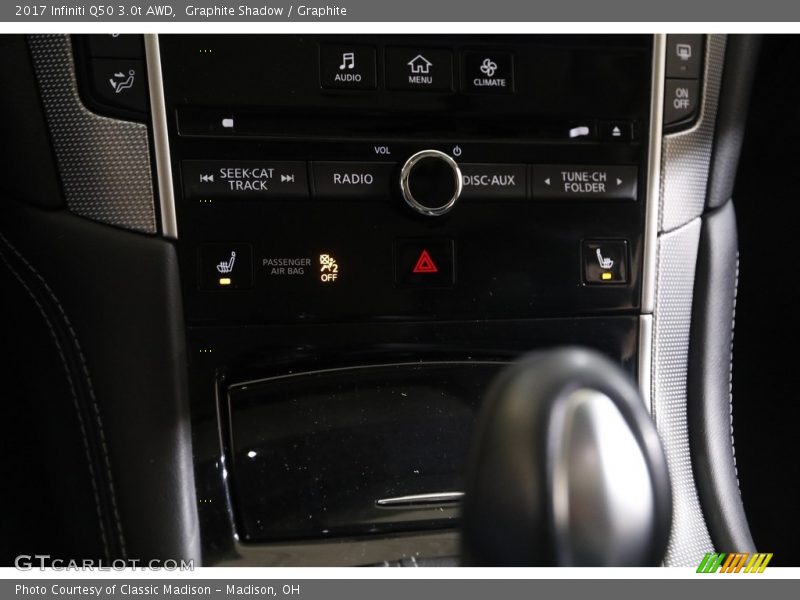 Graphite Shadow / Graphite 2017 Infiniti Q50 3.0t AWD