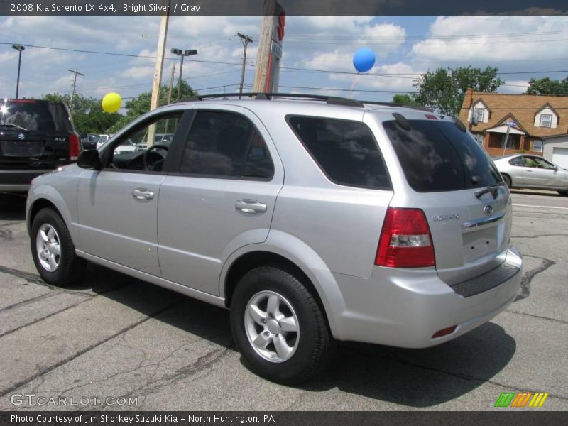 Bright Silver / Gray 2008 Kia Sorento LX 4x4