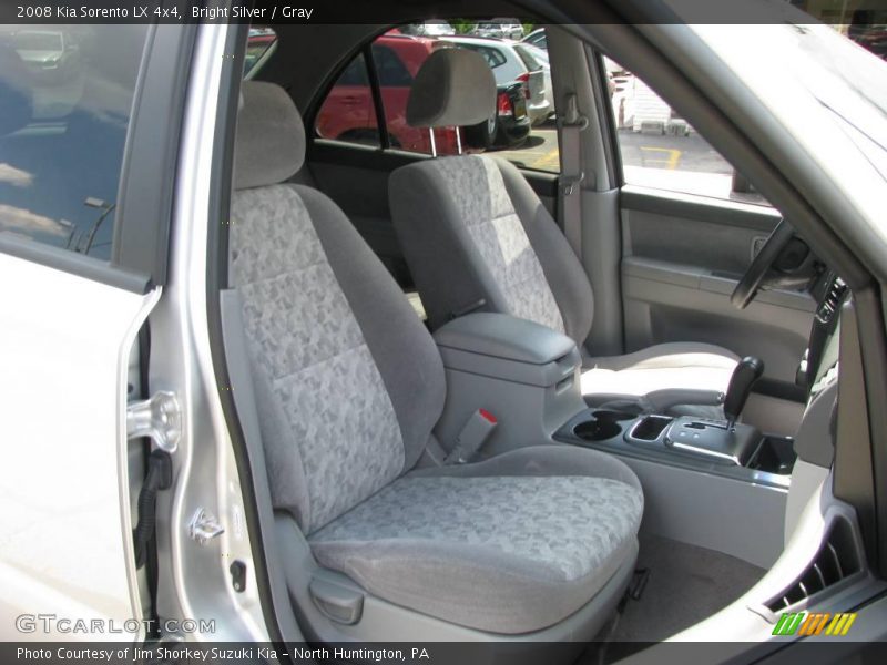Bright Silver / Gray 2008 Kia Sorento LX 4x4