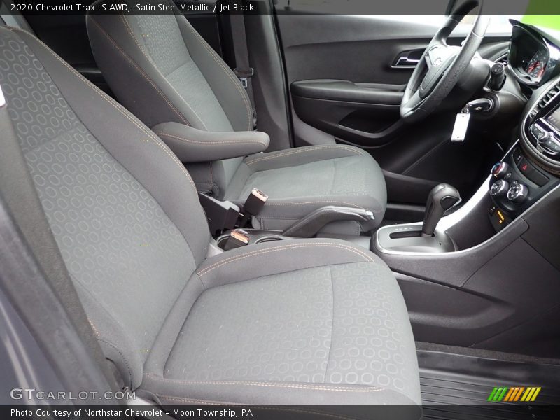 Satin Steel Metallic / Jet Black 2020 Chevrolet Trax LS AWD