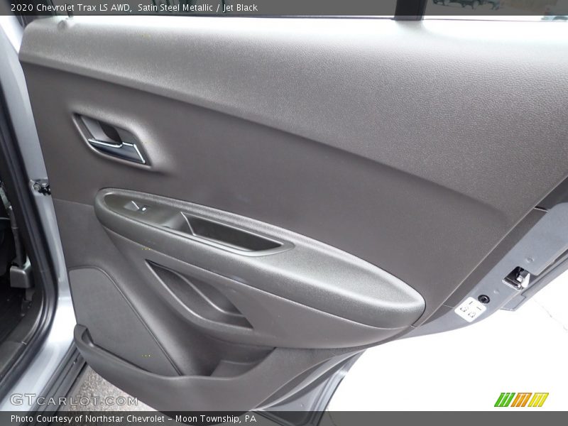 Satin Steel Metallic / Jet Black 2020 Chevrolet Trax LS AWD