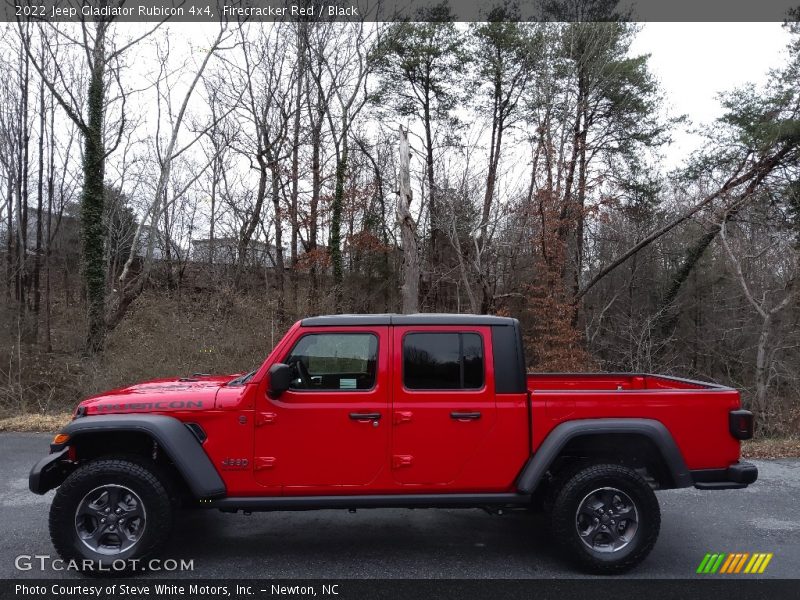 Firecracker Red / Black 2022 Jeep Gladiator Rubicon 4x4