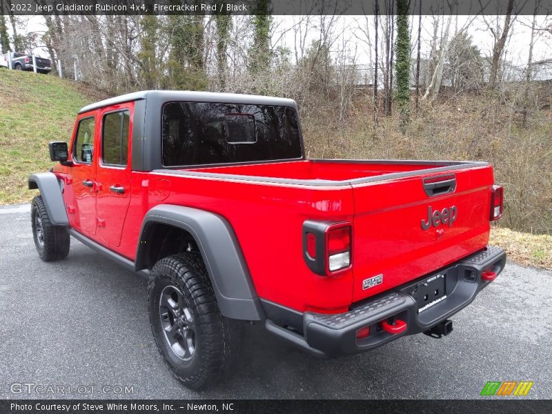Firecracker Red / Black 2022 Jeep Gladiator Rubicon 4x4