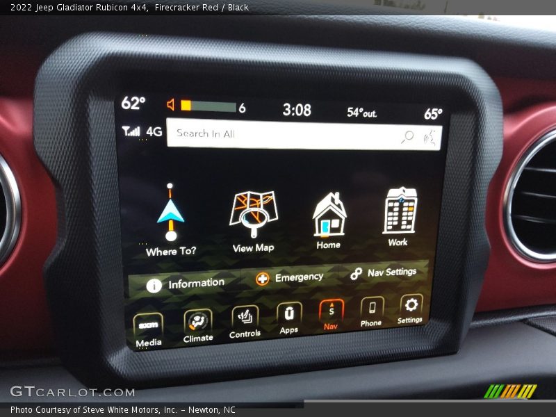 Firecracker Red / Black 2022 Jeep Gladiator Rubicon 4x4