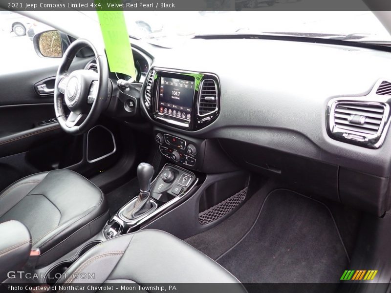 Velvet Red Pearl / Black 2021 Jeep Compass Limited 4x4