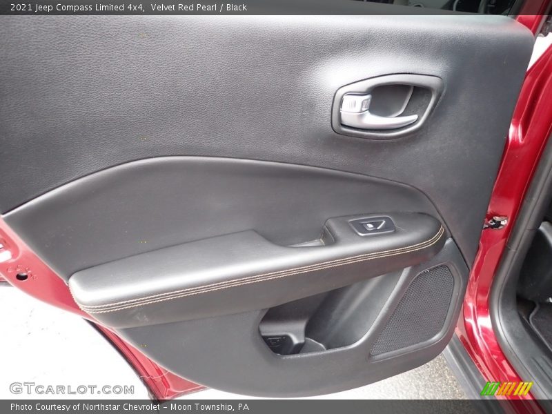 Velvet Red Pearl / Black 2021 Jeep Compass Limited 4x4
