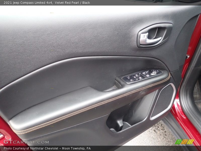 Velvet Red Pearl / Black 2021 Jeep Compass Limited 4x4