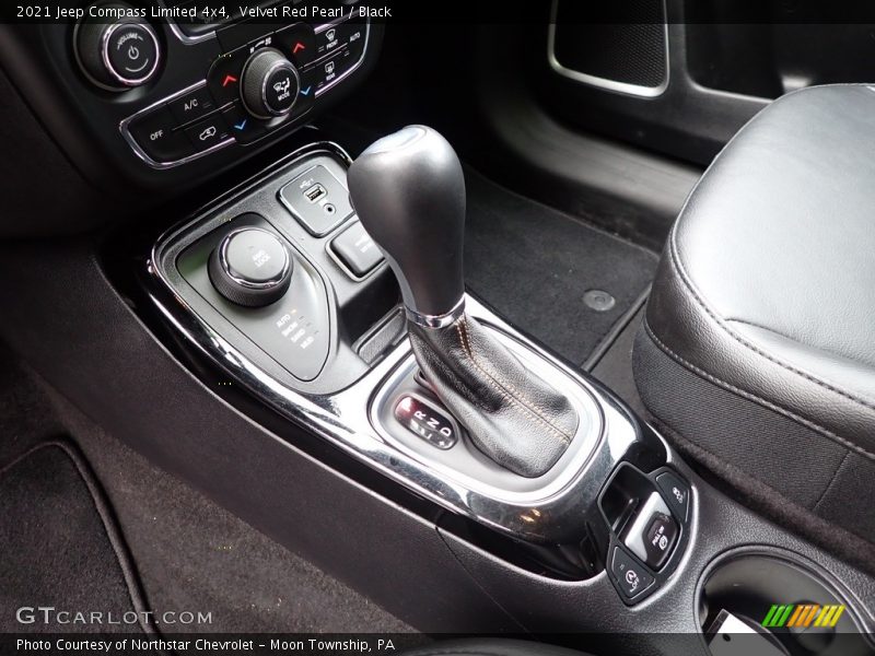 Velvet Red Pearl / Black 2021 Jeep Compass Limited 4x4