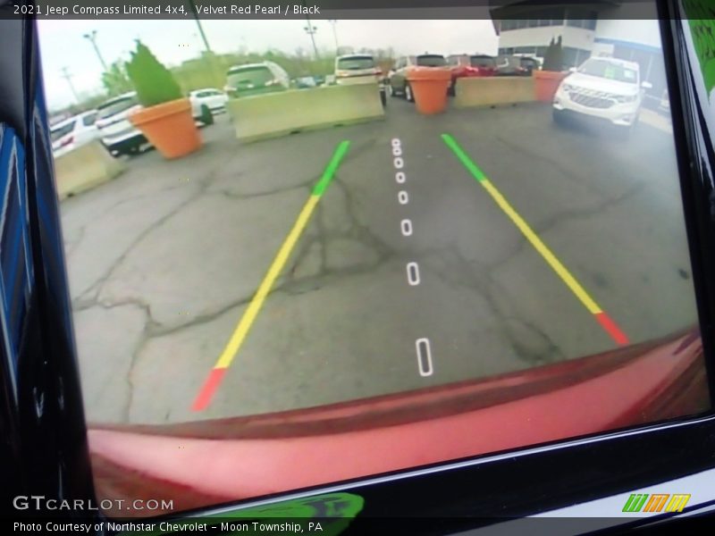 Velvet Red Pearl / Black 2021 Jeep Compass Limited 4x4