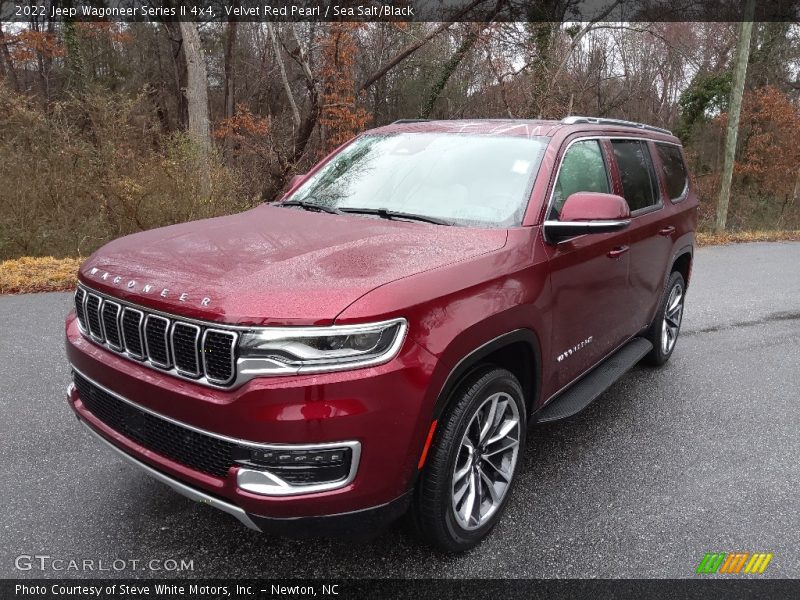 Velvet Red Pearl / Sea Salt/Black 2022 Jeep Wagoneer Series II 4x4