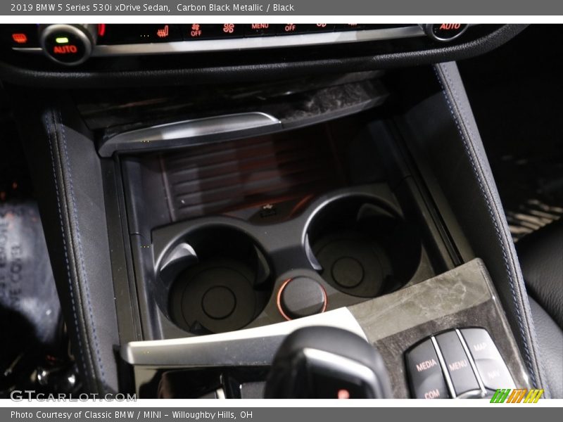 Carbon Black Metallic / Black 2019 BMW 5 Series 530i xDrive Sedan