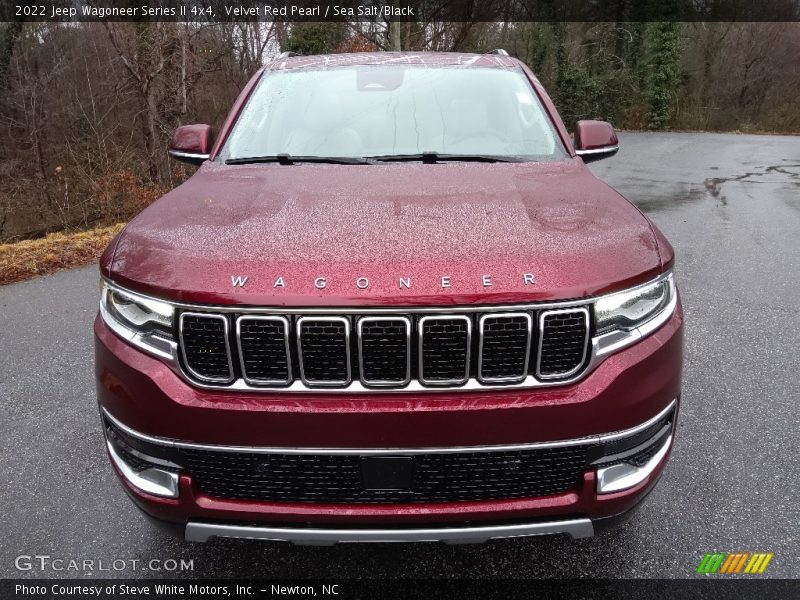 Velvet Red Pearl / Sea Salt/Black 2022 Jeep Wagoneer Series II 4x4