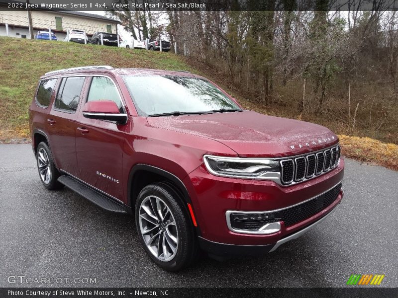 Velvet Red Pearl / Sea Salt/Black 2022 Jeep Wagoneer Series II 4x4