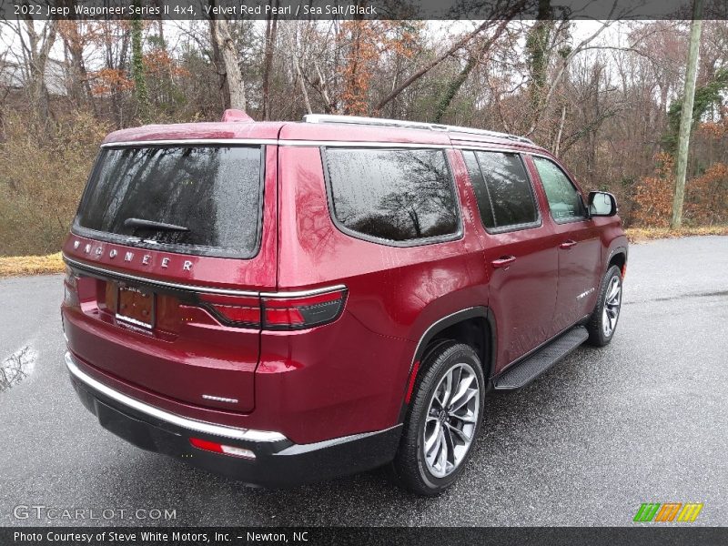 Velvet Red Pearl / Sea Salt/Black 2022 Jeep Wagoneer Series II 4x4