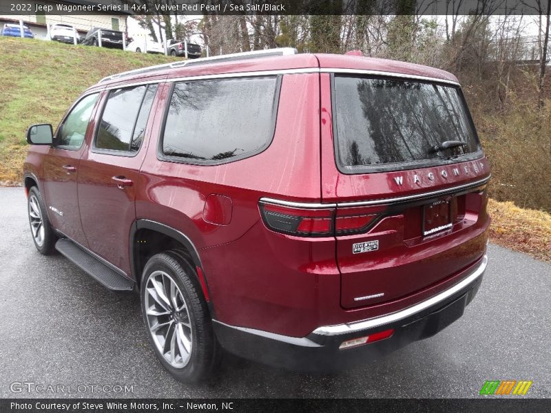 Velvet Red Pearl / Sea Salt/Black 2022 Jeep Wagoneer Series II 4x4