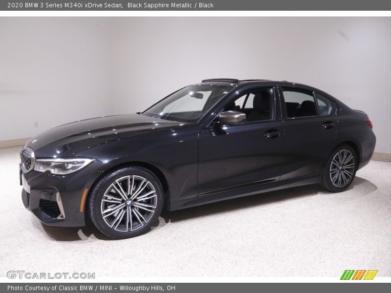Black Sapphire Metallic / Black 2020 BMW 3 Series M340i xDrive Sedan