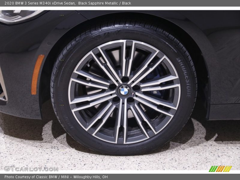 Black Sapphire Metallic / Black 2020 BMW 3 Series M340i xDrive Sedan