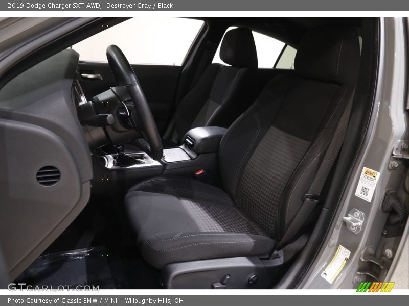 Destroyer Gray / Black 2019 Dodge Charger SXT AWD