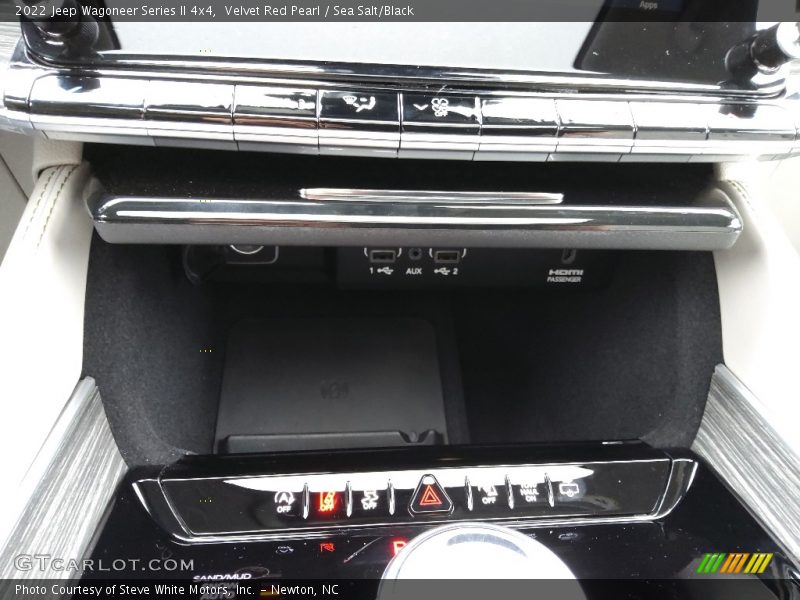 Velvet Red Pearl / Sea Salt/Black 2022 Jeep Wagoneer Series II 4x4