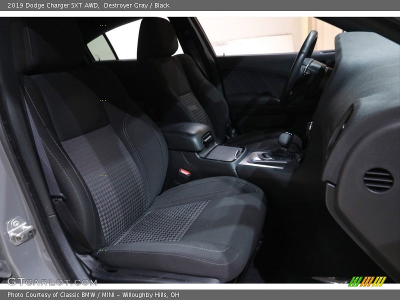 Destroyer Gray / Black 2019 Dodge Charger SXT AWD