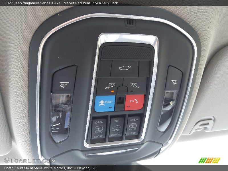 Velvet Red Pearl / Sea Salt/Black 2022 Jeep Wagoneer Series II 4x4