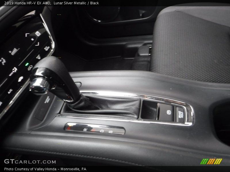 Lunar Silver Metallic / Black 2019 Honda HR-V EX AWD