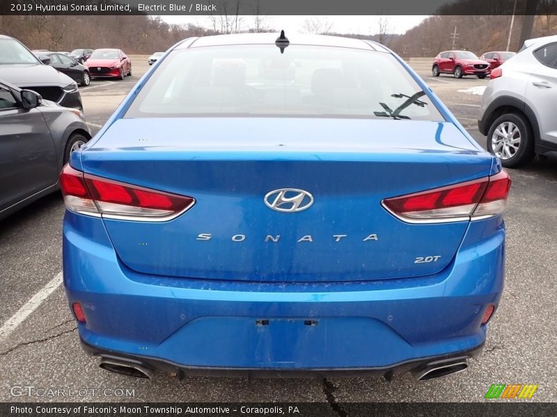 Electric Blue / Black 2019 Hyundai Sonata Limited