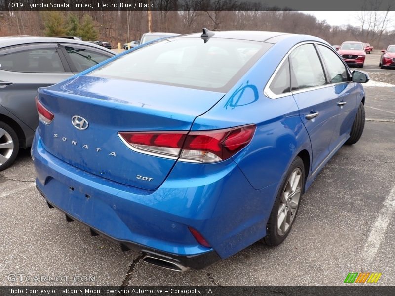  2019 Sonata Limited Electric Blue