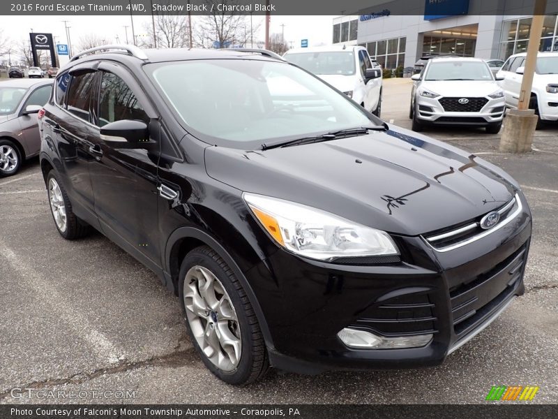 Shadow Black / Charcoal Black 2016 Ford Escape Titanium 4WD