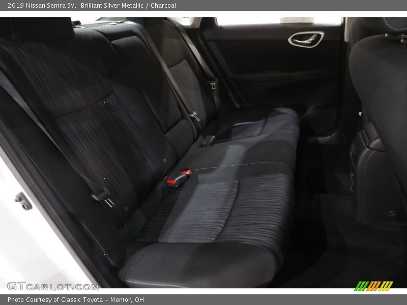 Brilliant Silver Metallic / Charcoal 2019 Nissan Sentra SV