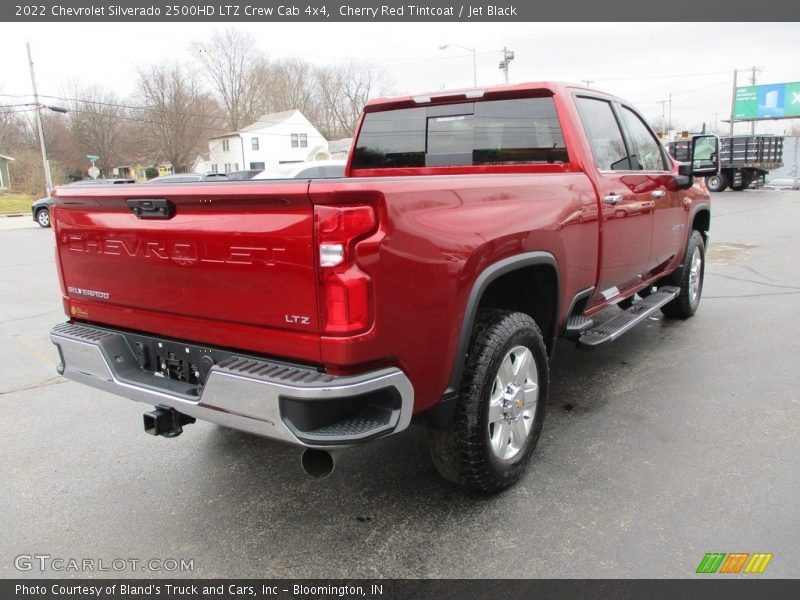 Cherry Red Tintcoat / Jet Black 2022 Chevrolet Silverado 2500HD LTZ Crew Cab 4x4