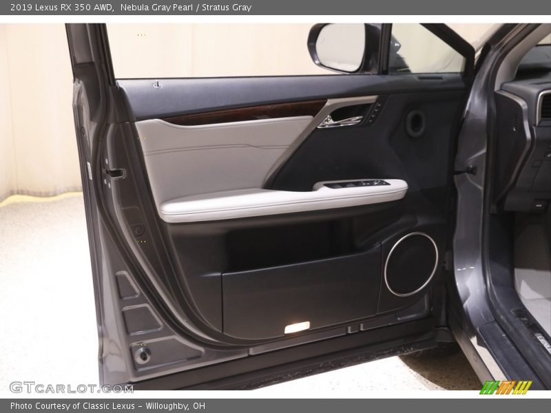 Nebula Gray Pearl / Stratus Gray 2019 Lexus RX 350 AWD
