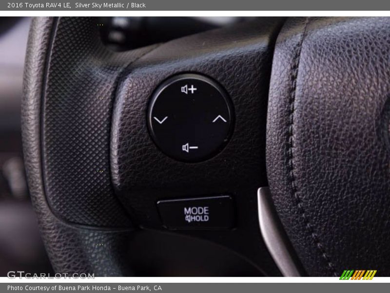 Silver Sky Metallic / Black 2016 Toyota RAV4 LE