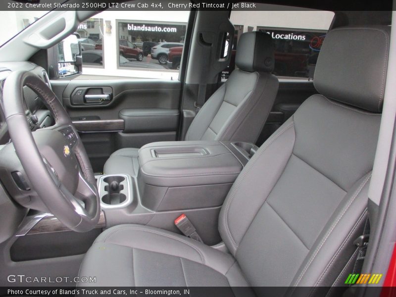 Cherry Red Tintcoat / Jet Black 2022 Chevrolet Silverado 2500HD LTZ Crew Cab 4x4